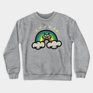 The Angry Rainbow Crewneck Sweatshirt